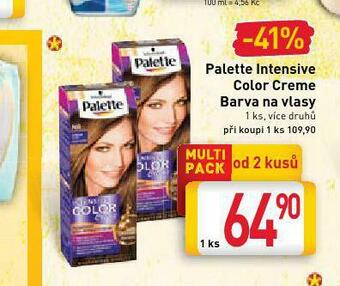 Billa Palette barva na vlasy nabídka