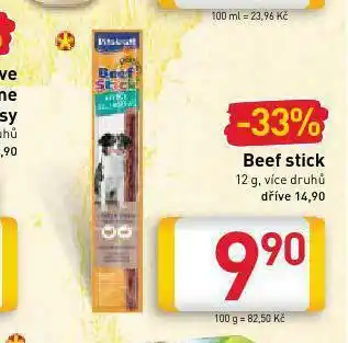 Billa Beef sticks tyčinka pro psy nabídka