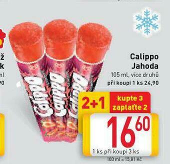 Billa Calippo jahoda nabídka