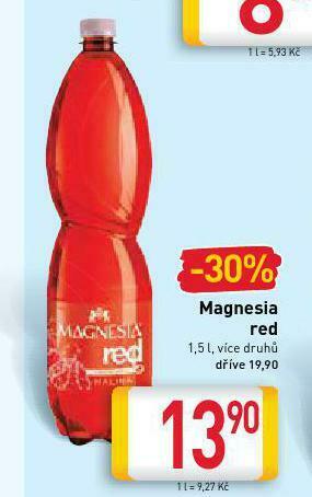 Billa Magnesia red nabídka