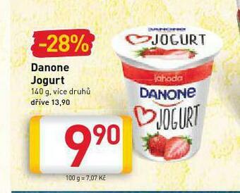 Billa Danone jogurt nabídka
