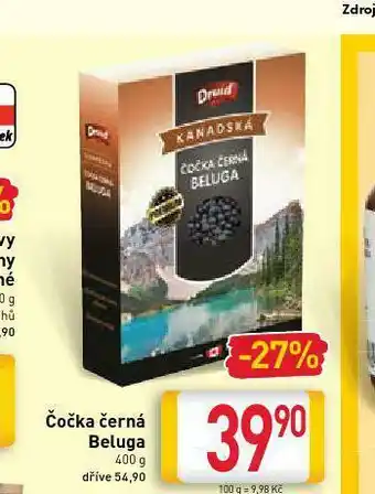 Billa Čočka černá nabídka