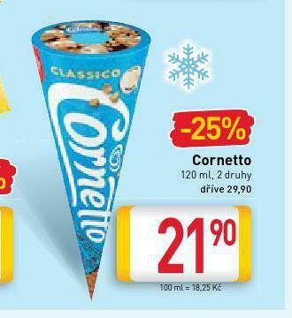 Billa Cornetto nabídka
