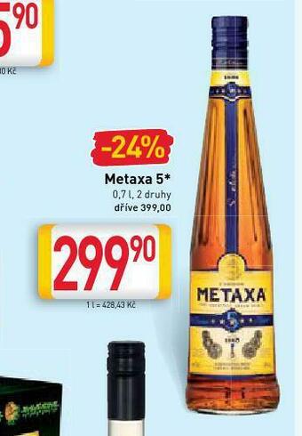Billa Metaxa 5* nabídka