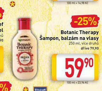 Billa Garnier šampon nabídka