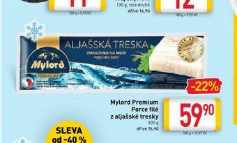 Billa Mylord premium filety z aljašské tresky nabídka
