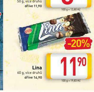 Billa Lina nabídka