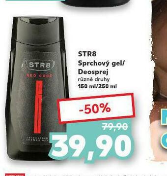Kaufland Str8 sprchový gel nabídka