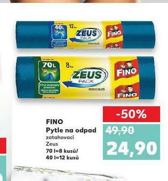 Kaufland Fino pytle na odpad nabídka