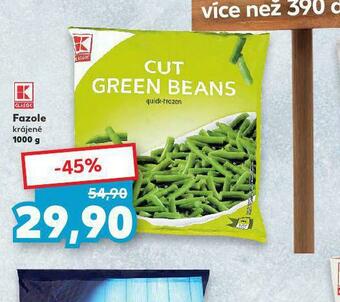 Kaufland Fazole krájené nabídka
