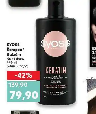 Kaufland Soyss šampon, balzám nabídka