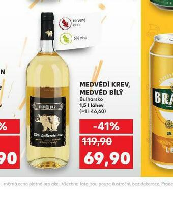 Kaufland Medvědí krev nabídka