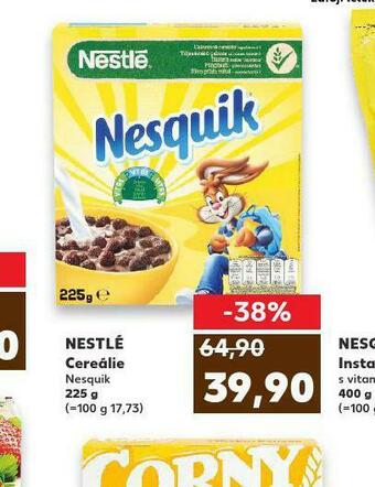 Kaufland Nestlé cereálie nabídka