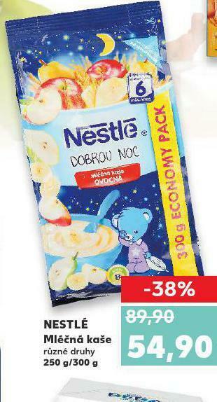 Kaufland Nestlé mléčná kaše nabídka