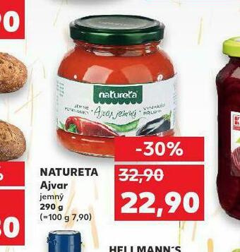 Kaufland Natureta ajvar nabídka
