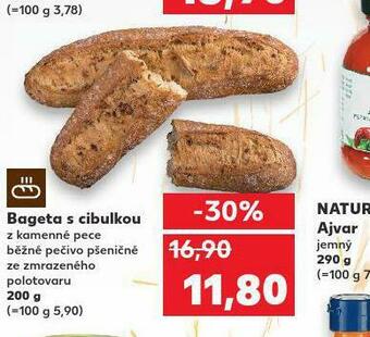 Kaufland Bageta s cibulkou nabídka