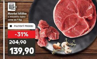Kaufland Hovězí kližka nabídka