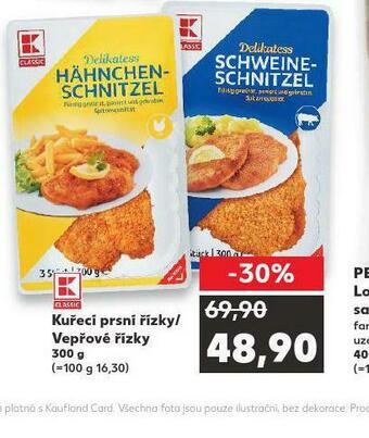Kaufland Vepřové řízky nabídka