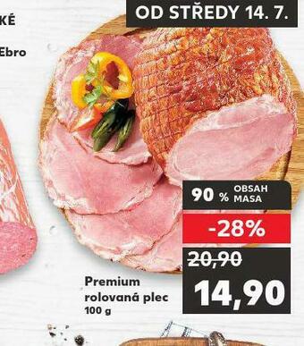 Kaufland Premium rolovaná plec nabídka