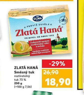 Kaufland Zlatá haná směsný tuk nabídka