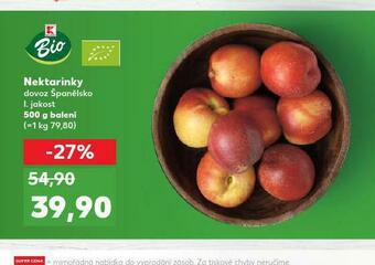 Kaufland Nektarinky nabídka