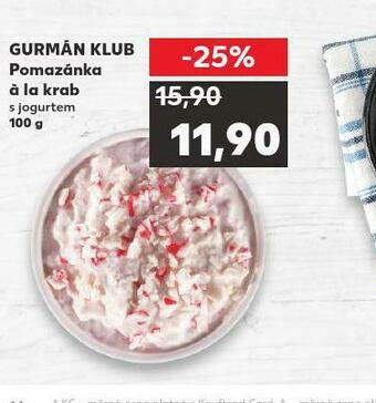 Kaufland Pomazánka á la krab s jogurtem nabídka