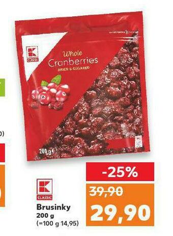 Kaufland Brusinky nabídka