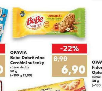 Kaufland Opavia bebe dobré ráno nabídka