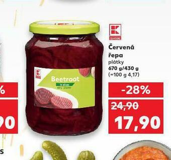 Kaufland Červená řepa nabídka