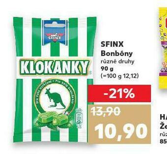 Kaufland Sfinx bonbony nabídka