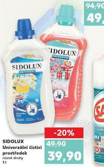 Kaufland Sidolux univerzální čistící prostředek nabídka