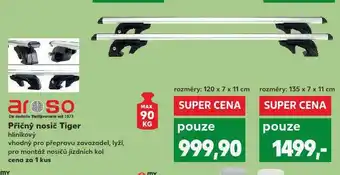 Příčný nosič tiger 120 cm