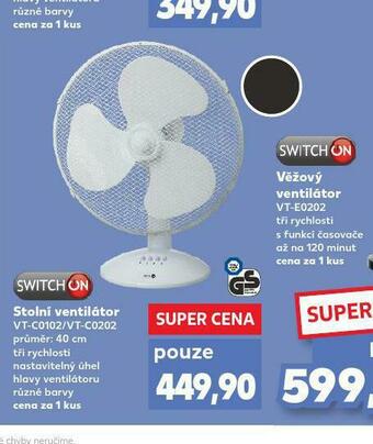 Kaufland Stolní ventilátor nabídka