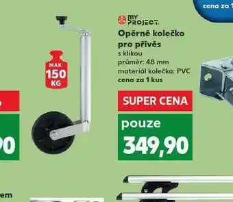 Opěrné kolečko pro přívěs