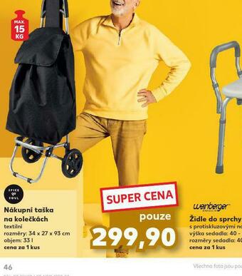 Kaufland Nákupní taška na kolečkách nabídka