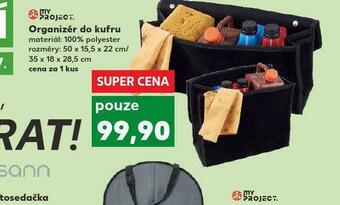 Kaufland Organizér do kufru nabídka