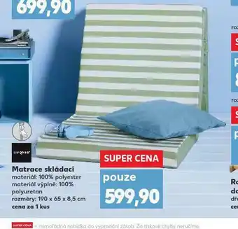 Kaufland Matrace skládací nabídka
