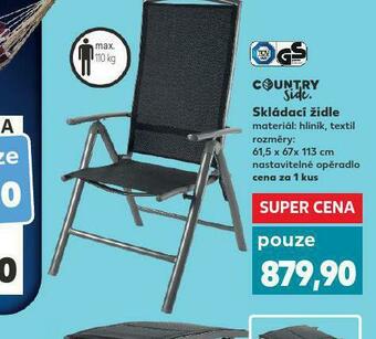 Kaufland Skládací židle nabídka