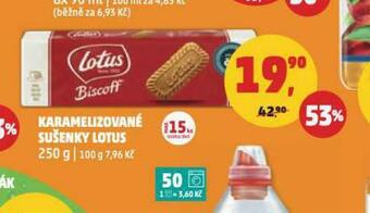 Penny Market Karamelizované sušenky lotus nabídka