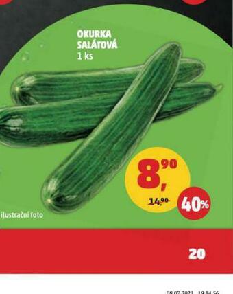 Penny Market Okurka salátová nabídka