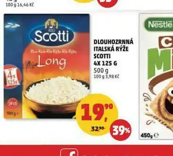 Penny Market Dlouhozrnná italská rýže scotti nabídka