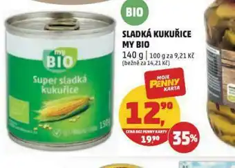 Penny Market Sladká kukuřice my bio nabídka