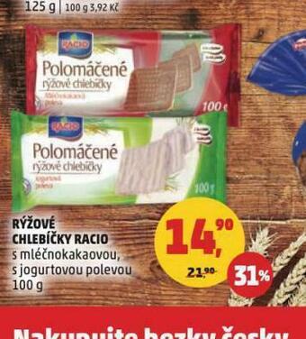 Penny Market Rýžové chlebíčky racio nabídka