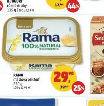 Penny Market Rama máslová příchuť nabídka