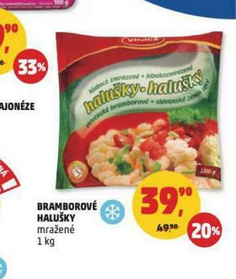 Penny Market Bramborové halušky nabídka