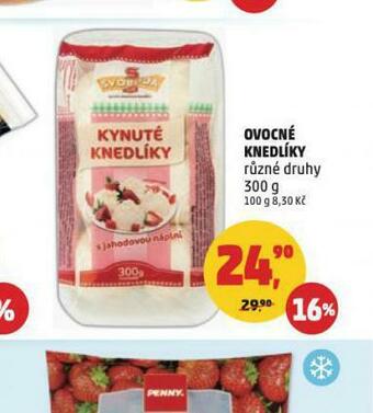 Penny Market Ovocné knedlíky nabídka