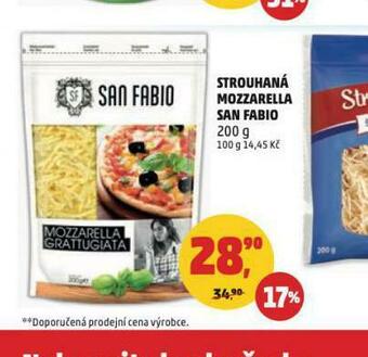 Penny Market Strouhaná mozzarella nabídka