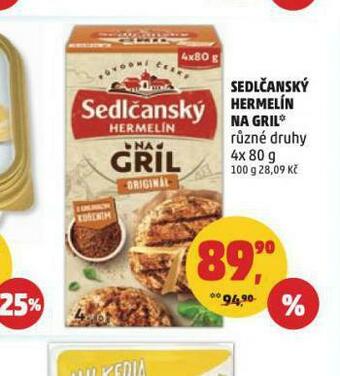 Penny Market Sedlčanský hermelín na gril nabídka