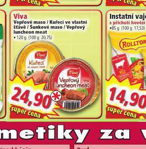 Norma Viva šunkové maso nabídka