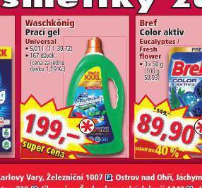 Norma Waschkönig prací gel nabídka